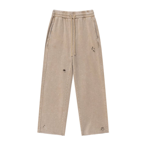 Kanye's distressed washed-out casual pants