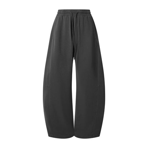 Kanye stretch water-washed curved-cut jogger pants