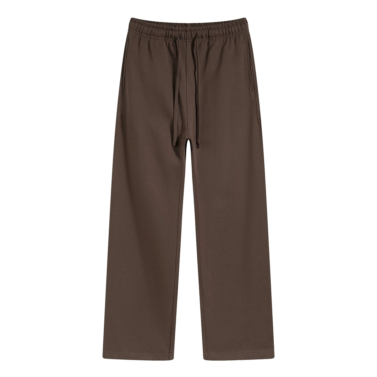 KANYE straight-cut, draping, loose-fitting long pants