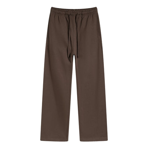 KANYE straight-cut, draping, loose-fitting long pants