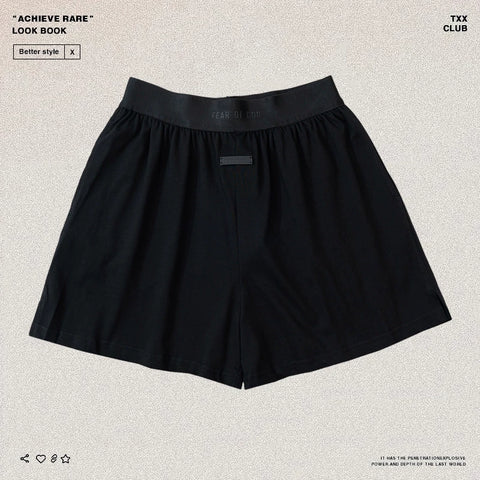 FEAR OF GOD Season 7 7th American High Street Trendy Brand FOG Simple Casual Loose Home Clothes Shorts Men
