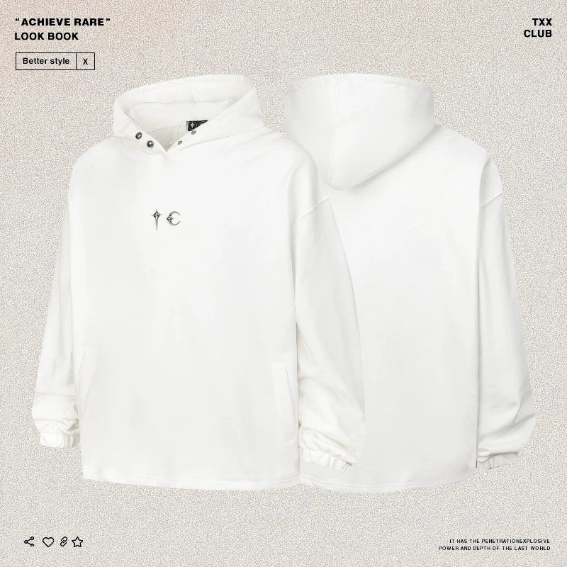 THUG CLUB Star and Moon Jewelry Hoodie