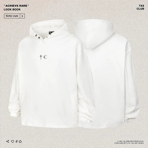 THUG CLUB Star and Moon Jewelry Hoodie