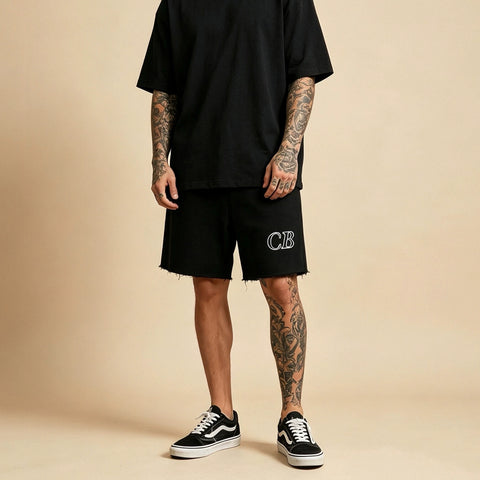 Cole Buxton minimalist letter printed five quarter pants American fashion brand men's and women's loose casual sports shorts