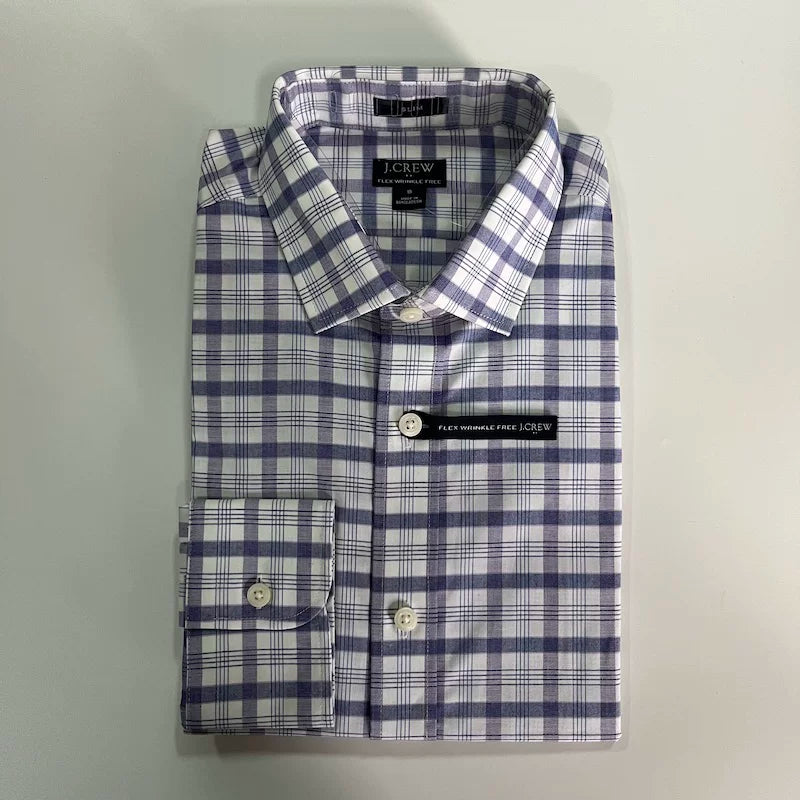 J.CREW Business Casual Check Shirt