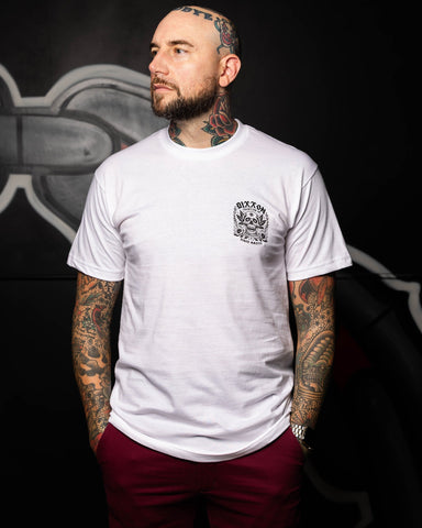Black Wormwood T-Shirt - White
