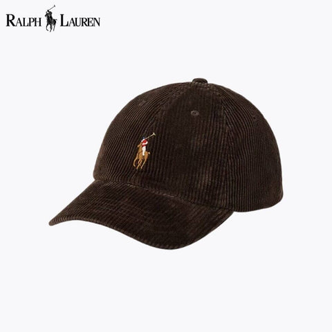 Ralph Lauren Cord-Baseballkappe
