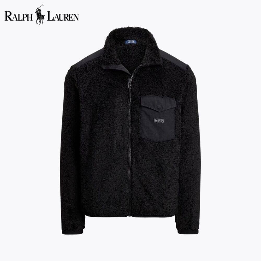 Ralph Lauren Curly Pile Fleecejacke