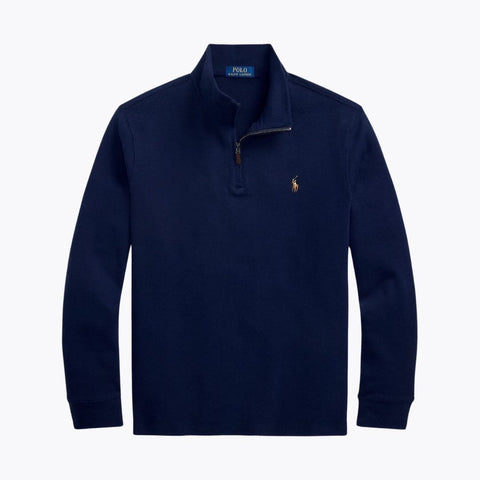 Ralph Lauren Estate-Rib Quarter-Zip Pullover