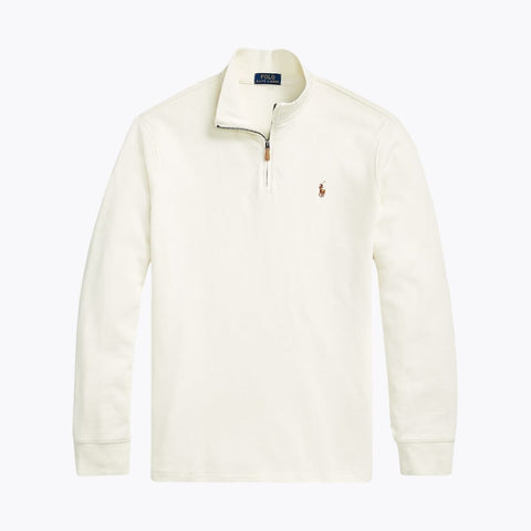 Ralph Lauren Estate-Rib Quarter-Zip Pullover
