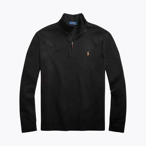 Ralph Lauren Estate-Rib Quarter-Zip Pullover