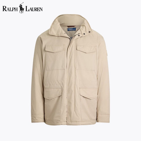 Ralph Lauren Gabardine Feldjacke mit Kapuze