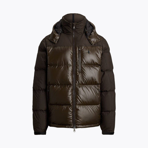 Ralph Lauren Gorham Zweifarbige Daunenjacke