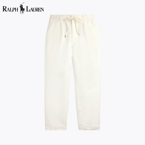 Ralph Lauren Lateef Leinenhose mit Falten und entspannter Passform