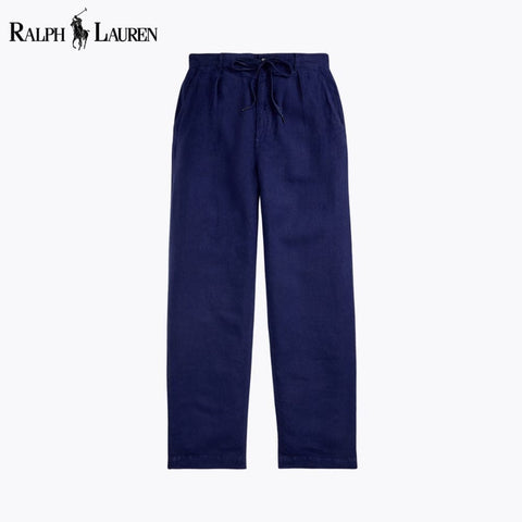 Ralph Lauren Lateef Leinenhose mit Falten und entspannter Passform