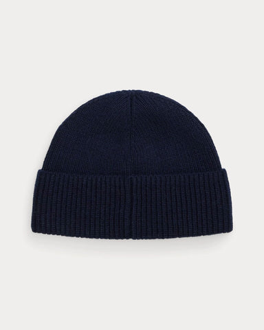 Ralph Lauren Polo Bear Rippstrick-Mütze