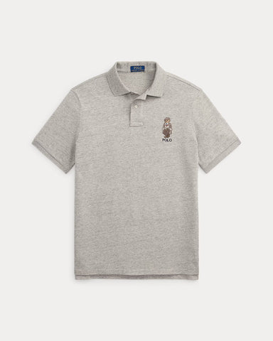 Ralph Lauren Polohemd mit klassischer Passform und Mesh-Einsatz