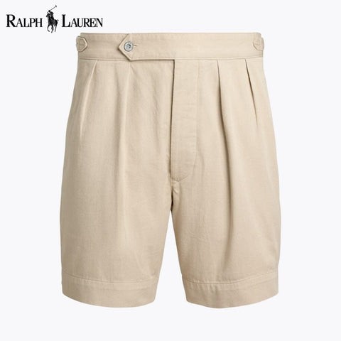 Ralph Lauren Relaxed Fit Plissee-Twill-Shorts