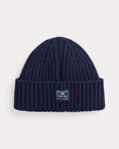 Ralph Lauren Team USA Polo Bear Beanie