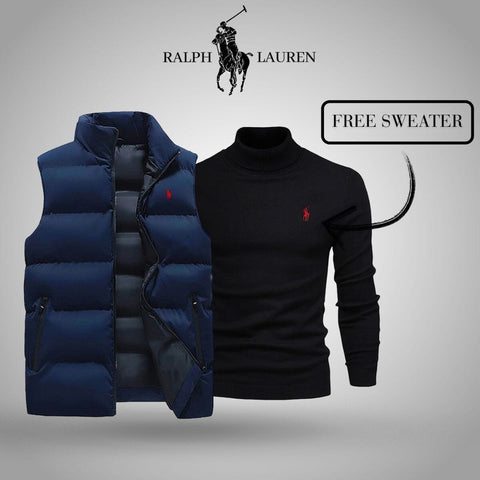 Ralph Lauren Weste + exklusiver Gratis-Pullover (ABVERKAUF)