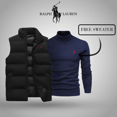 Ralph Lauren Weste + exklusiver Gratis-Pullover (ABVERKAUF)