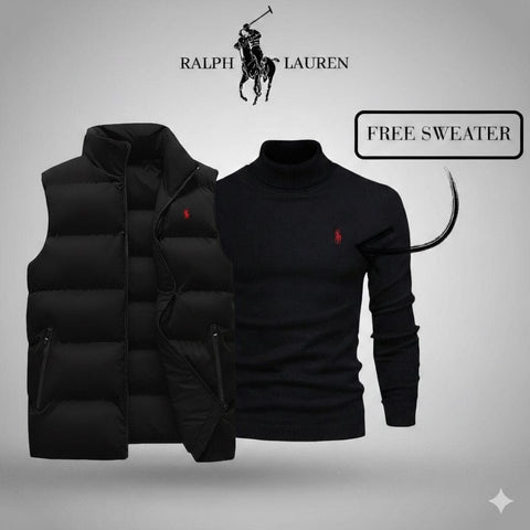 Ralph Lauren Weste + exklusiver Gratis-Pullover (ABVERKAUF)