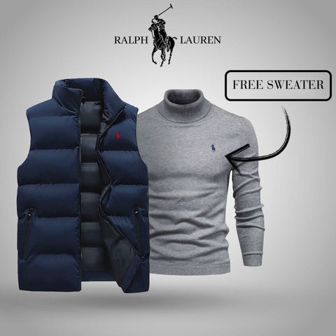 Ralph Lauren Weste + exklusiver Gratis-Pullover (ABVERKAUF)