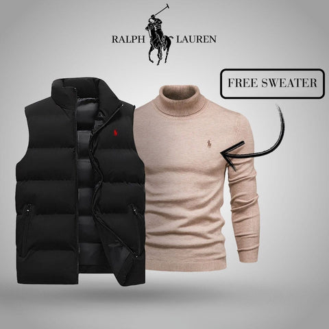 Ralph Lauren Weste + exklusiver Gratis-Pullover (ABVERKAUF)