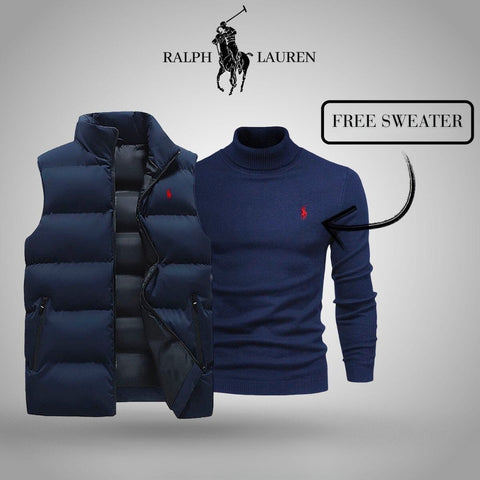 Ralph Lauren Weste + exklusiver Gratis-Pullover (ABVERKAUF)