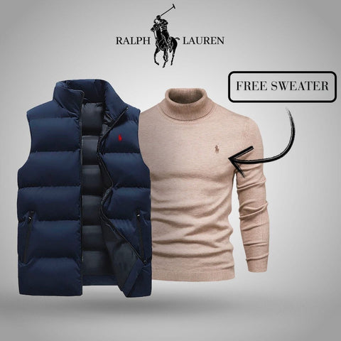 Ralph Lauren Weste + exklusiver Gratis-Pullover (ABVERKAUF)