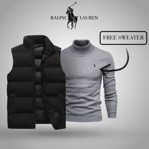 Ralph Lauren Weste + exklusiver Gratis-Pullover (ABVERKAUF)