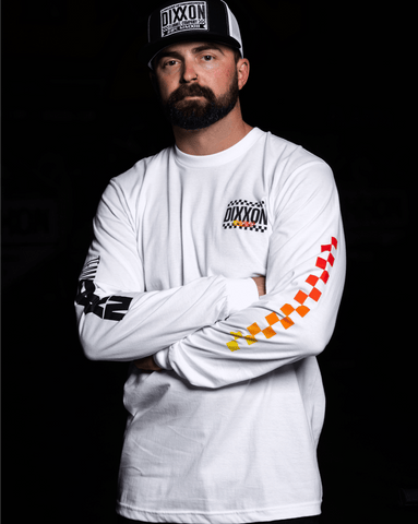 Team Racing Long Sleeve T-Shirt - White